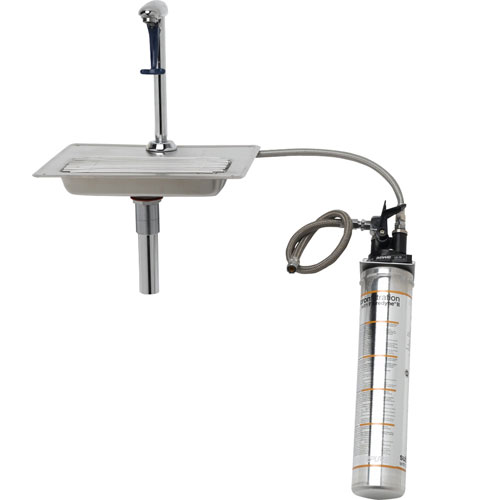 (image for) T&S Brass B1230WFK STATION,WATER FILL W/ FI LTER